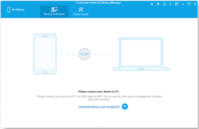 Capture d'écran de l'application Coolmuster Android Backup Manager - #3