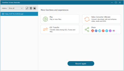 Capture d'écran de l'application FonePaw Screen Recorder - #4