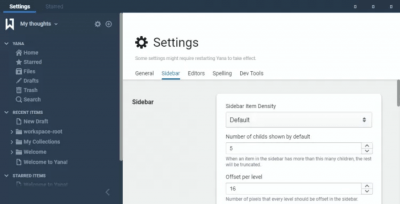 Capture d'écran de l'application Yana pour Windows - #4