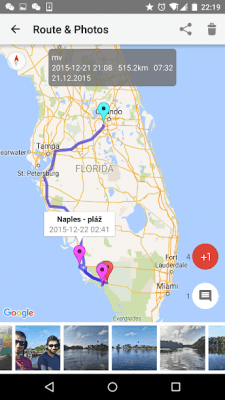 Capture d'écran de l'application Mon itinéraire - #6