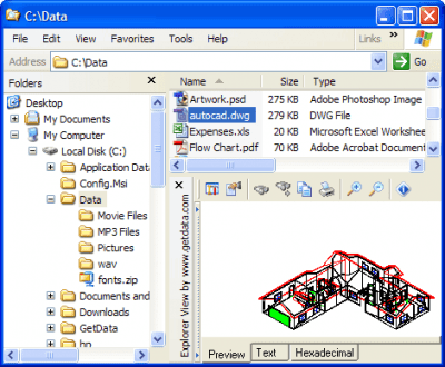 Capture d'écran de l'application Explorer View for Windows Explorer - #2