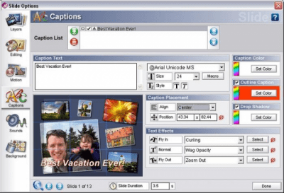 Capture d'écran de l'application ProShow Gold - #4