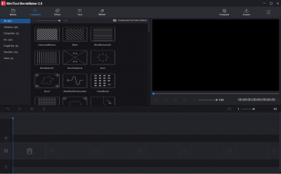 Capture d'écran de l'application MiniTool MovieMaker Free - #2