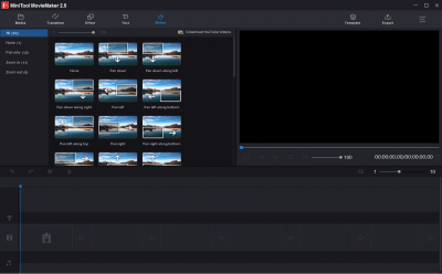 Capture d'écran de l'application MiniTool MovieMaker Free - #5
