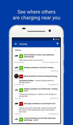 Capture d'écran de l'application PlugShare - #7