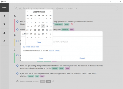 Capture d'écran de l'application sleek - #4