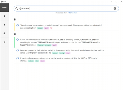 Capture d'écran de l'application sleek - #6