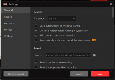 Capture d'écran de l'application iFun Screen Recorder - #3