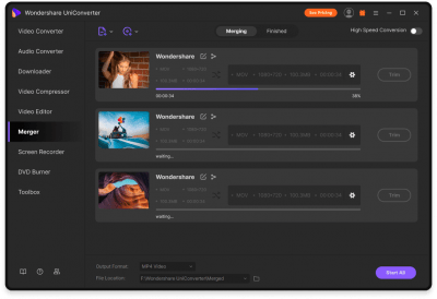 Capture d'écran de l'application Wondershare UniConverter - #5