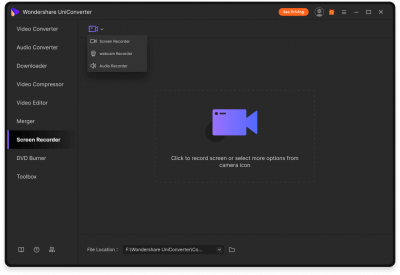 Capture d'écran de l'application Wondershare UniConverter - #6