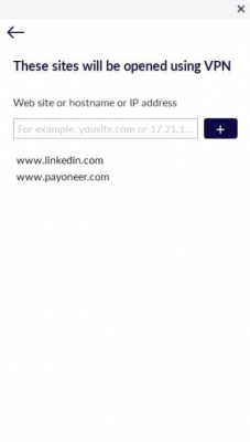 Capture d'écran de l'application Amnezia VPN - #4
