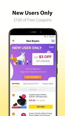 Capture d'écran de l'application Gearbest - #3
