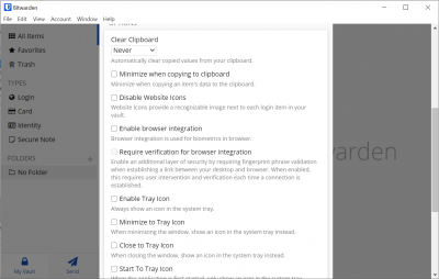 Capture d'écran de l'application Bitwarden Password Manager - #5