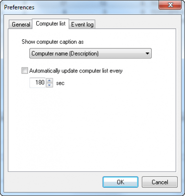 Capture d'écran de l'application LizardSystems Remote Desktop Audit - #5