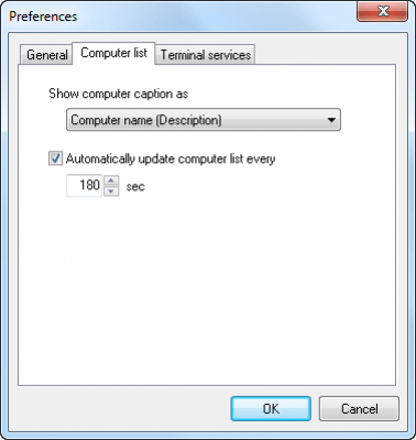 Capture d'écran de l'application LizardSystems Terminal Services Manager - #8
