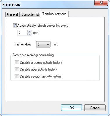 Capture d'écran de l'application LizardSystems Terminal Services Manager - #9