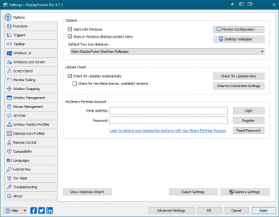 Capture d'écran de l'application DisplayFusion Pro - #5