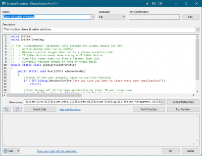 Capture d'écran de l'application DisplayFusion Pro - #7