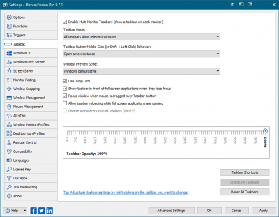 Capture d'écran de l'application DisplayFusion Pro - #9