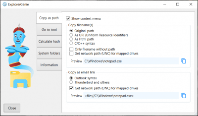 Capture d'écran de l'application ExplorerGenie - #5
