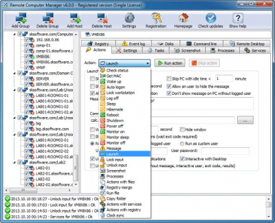 Capture d'écran de l'application Remote Computer Manager - #2