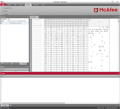 Capture d'écran de l'application FileInsight - #4
