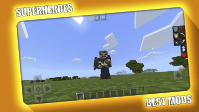 Capture d'écran de l'application Avengers Superheroes Mod for Minecraft PE - MCPE - #3