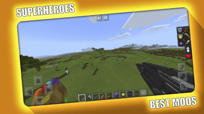 Capture d'écran de l'application Avengers Superheroes Mod for Minecraft PE - MCPE - #4