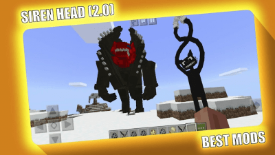 Capture d'écran de l'application Siren Head v2 Minecraft - #2
