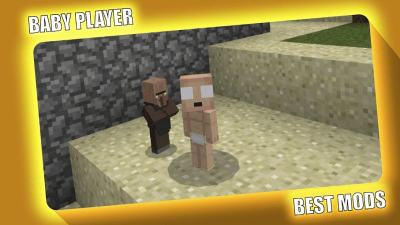 Capture d'écran de l'application Baby Player Mod Minecraft - #3