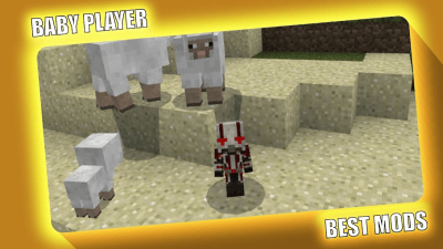 Capture d'écran de l'application Baby Player Mod Minecraft - #4