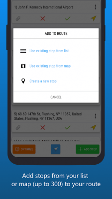 Capture d'écran de l'application Routin Optimiseur d'itinéraire - #2