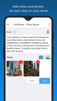 Capture d'écran de l'application Routin Optimiseur d'itinéraire - #7