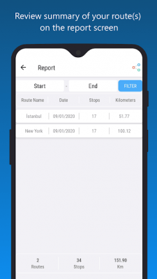 Capture d'écran de l'application Routin Optimiseur d'itinéraire - #8