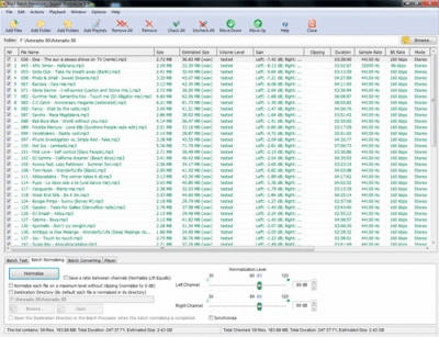 Capture d'écran de l'application Normalisation du son - #1