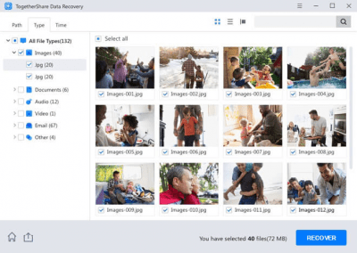 Capture d'écran de l'application TogetherShare Data Recovery - #3