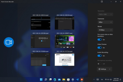 Capture d'écran de l'application Fluent Screen Recorder - #3