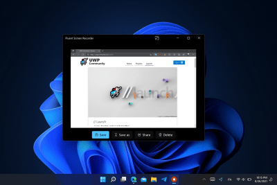 Capture d'écran de l'application Fluent Screen Recorder - #4