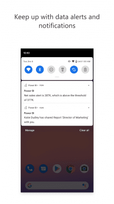 Capture d'écran de l'application Microsoft Power BI - #5