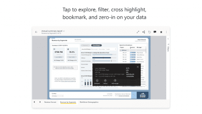 Capture d'écran de l'application Microsoft Power BI - #8