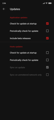 Capture d'écran de l'application AdAway - #4