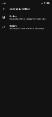 Capture d'écran de l'application AdAway - #6