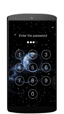 Capture d'écran de l'application Mot de passe pour le verrouillage de l'écran - #2