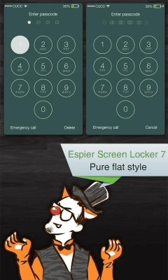 Capture d'écran de l'application Espier Screen Locker 7 - #2