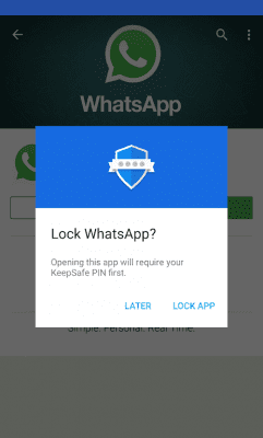 Capture d'écran de l'application App Lock - #4