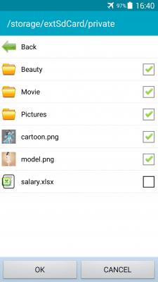 Capture d'écran de l'application File Hide Expert - #3