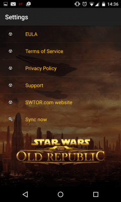 Capture d'écran de l'application The Old Republic Security Key - #2