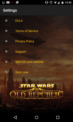 Capture d'écran de l'application The Old Republic Security Key - #5