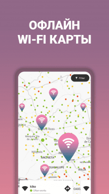 Capture d'écran de l'application Mots de passe Wi-Fi Instabridge - #5