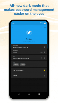 Capture d'écran de l'application Zoho Vault - Password Manager - #5